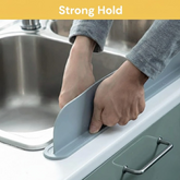 Silicone Sink Splash Guard For Kitchen And Bathroom – Flexible Water Splash Stopper For Faucets, Countertops And Daily Cleaning Protection (Random Color)
